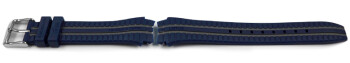 Ersatzarmband Lotus blau mit grauen Streifen f. 18260/2...