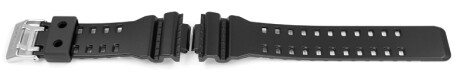 Uhrenarmband Casio schwarz matt glänzend f. GA-100CB-1A GA-100CB aus Kunststoff