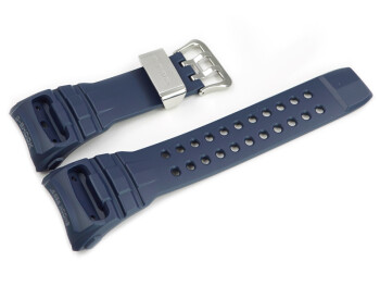 Casio Uhrenarmband Resin blau GWN-Q1000NV-2A...