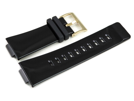 Casio Uhrenband schwarz glänzend f. BGA-201, BGA-201-1