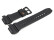 Ersatz-Uhrenarmband Casio schwarz/rot-oranges Logo f. STL-S110H-1A, STL-S110H-1AEF, STL-S110H-1ADF