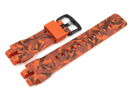 Ersatzarmband Casio camouflage orange PRG-300CM...