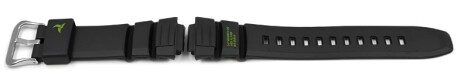 Casio Ersatzarmband schwarz/grün für STB-1000-1, STB-1000 aus Resin