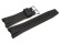 Leder Uhrenarmband Casio schwarz GST-W120L, GST-W120L-1A