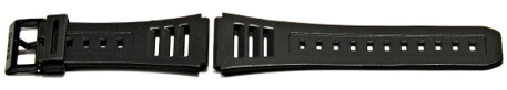 Casio Ersatz Uhrenarmband Kunststoff schwarz für JC-10, JC-10-1