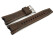 Ersatz-Uhrenarmband Casio Leder braun für GST-W130L, GST-W130L-1