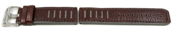 Ersatzarmband Lotus braun grau f.15532/2 Lederband