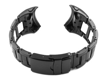 Uhrenarmband Composite schwarz abgesetzt mit WEIß...