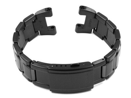 Casio Edelstahl-Uhrenarmband schwarz für GST-W300BD,...