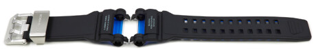 Casio Uhrenband schwarz/blau Carbon/Resin für GPW-2000-1A2 GPW-2000-1A2ER