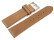 Uhrenarmband Rindleder Berlin Soft Vintage hellbraun 20mm Gold