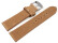 Uhrenarmband Rindleder Berlin Soft Vintage hellbraun 20mm Gold
