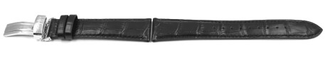 Casio Ersatzuhrenarmband Leder schwarz für EFB-560SBL