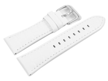 Leder-Uhrenband Festina weiß für F16524
