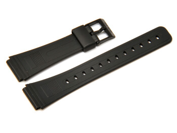 Casio Resinarmband schwarz für DB-30 AQ-49