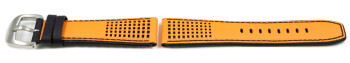 Uhrenband Lotus Leder orange 15323/E 15322/E