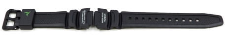Casio Uhrenarmband SGW-450H-1A Band-Aufschriften weiß auf Resin schwarz