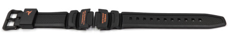 Casio Uhrenarmband SGW-450H-2B Band-Aufschriften orange auf Resin schwarz