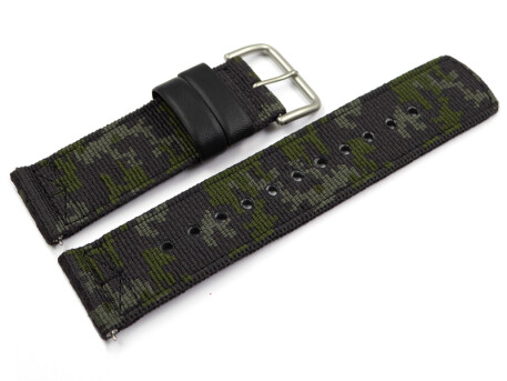 Casio Pro Trek Textil Uhrenarmband camouflage...