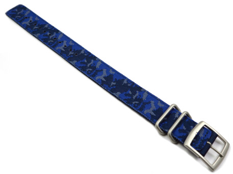 Casio Wende Uhrenarmband camouflage blau DW-5600LU-2 aus...