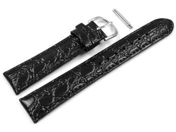 Lederband Casio schwarz für MTP-1094E