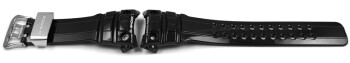 Casio Gulfmaster Resin Uhrenarmband dunkelblau/schwarz glänzend für GWN-1000F-2A