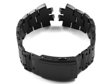 Casio matt schwarzes Edelstahl Uhrenarmband GMW-B5000GD-1...