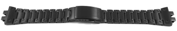 Casio matt schwarzes Edelstahl Uhrenarmband GMW-B5000GD-1...