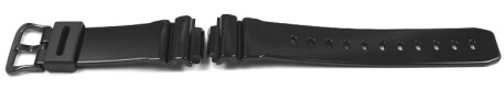 Ersatz-Uhrenarmband Casio schwarz glänzend f. GW-M5610BB GW-M5610BB-1 GW-M5610BB-1ER