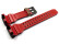 Casio 35th Anniversary Ersatzarmband schwarz innen rot GPR-B1000TF-1ER GPR-B1000TF Carbonfaser Resin