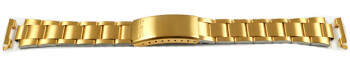 Edelstahl Ersatz-Uhrenarmband Casio MTP-1150N MTP-1130N Edelstahl goldfarben