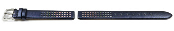 Festina Leder Uhrenarmband blau F20407/2 F20407 mit Swarovski Elementen