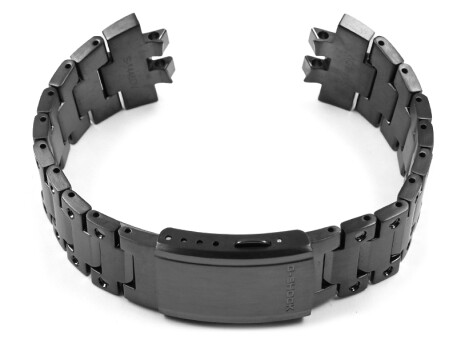 Casio Uhrenarmband Edelstahl schwarz für G-Shock x...