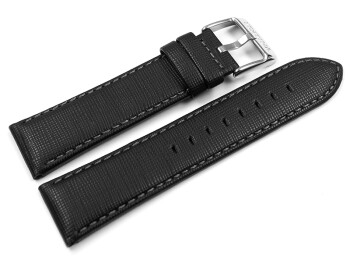 Uhrenarmband Festina Leder schwarz fein genarbt F16607/1 F16607/7 F16607/8 F16607 passend zu F16609