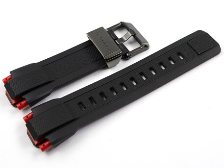 Uhrenarmband Casio mit schwarzer Schließe für MTG-B1000B-1 MTG-B1000B Resin schwarz