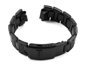 Casio Uhrenarmband GW-B5600BC-1 GW-B5600BC Resin Metall Composite Band schwarz