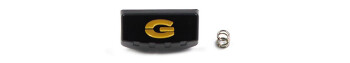 Casio KNOPF Front Button schwarz mit gelbem "G"...