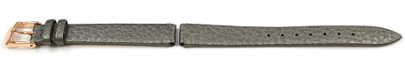 Ersatzarmband Lotus Leder grau Uhrarmband 18342/2 18342
