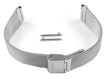 Milanese Uhrenarmband Casio A1000M-1B A1000M-1BEF Edelstahl