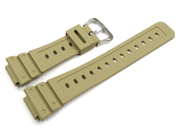 Uhrenarmband Casio militarybeige für DW-5610SUS-5 DW-5610SUS aus Resin