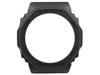 Original Casio Bezel Resin schwarz Aufschriften schwarz...