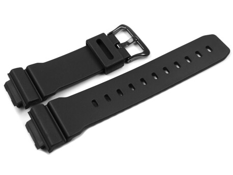 Uhrenband Casio Resin matt schwarz Schließe schwarz...
