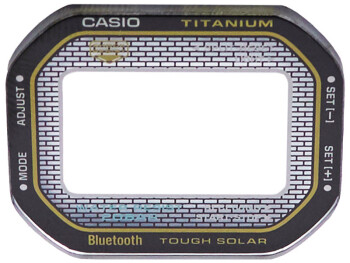 Uhrenglas Casio für GMW-B5000TB-1 GMW-B5000TB