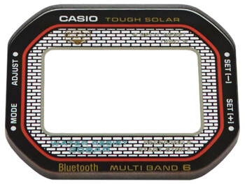 Casio Uhrenglas für GMW-B5000TFC G-Shock x Porter