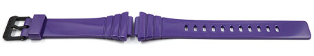lilafarbenes Ersatzband Casio für W-215H aus glänzendem Kunststoff