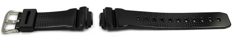 Ersatzuhrenarmband Casio DW-6900NB-1 schwarz glänzende Oberfläche