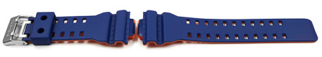 Casio Uhrenarmband blau innen rot orange GA-100L-2A GA-100L-2