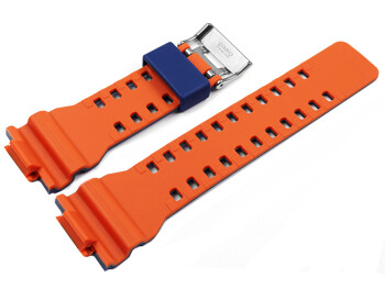 Casio Uhrenarmband blau innen rot orange GA-100L-2A GA-100L-2