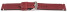 Uhrenarmband altrot Vintage Leder ohne Polster 20mm 22mm 24mm