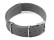 Uhrenarmband echtes Leder Nato grau 18mm 20mm 22mm 24mm